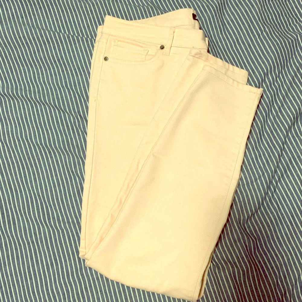 Pastel skinny jeans